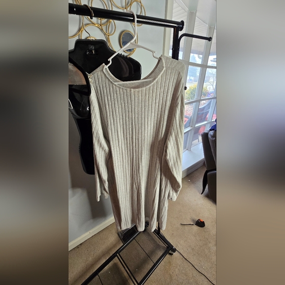 Style & Co. Sweaters - Style & Co. Cream Ribbed Women's Sweater
